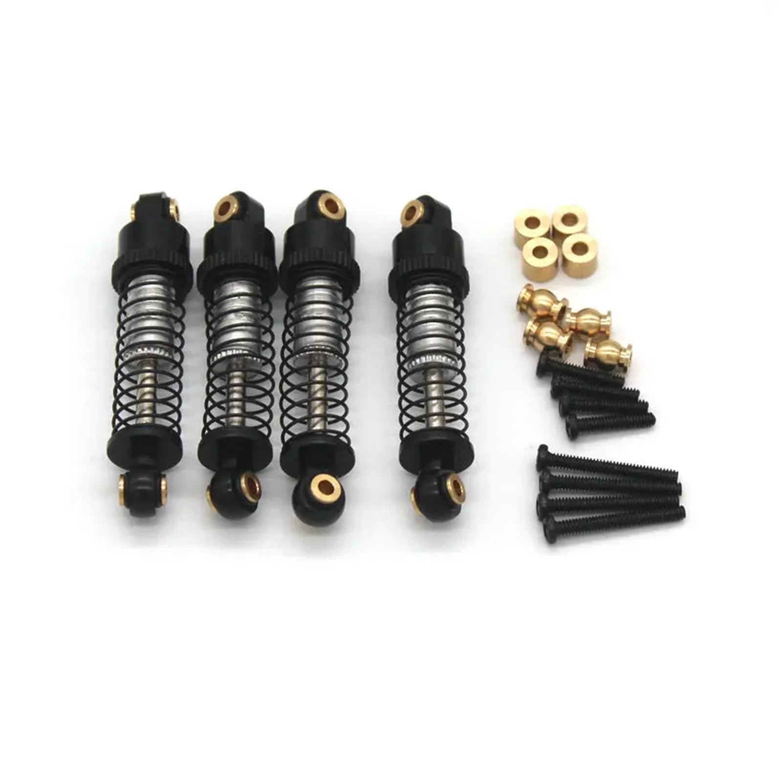 para FMS para FCX18 para LC80 FCX18K10 RC 1/18 Control Remoto Coche Metal Amortiguador Pieza Accesorios De Actualización RC Orugas Maquetas