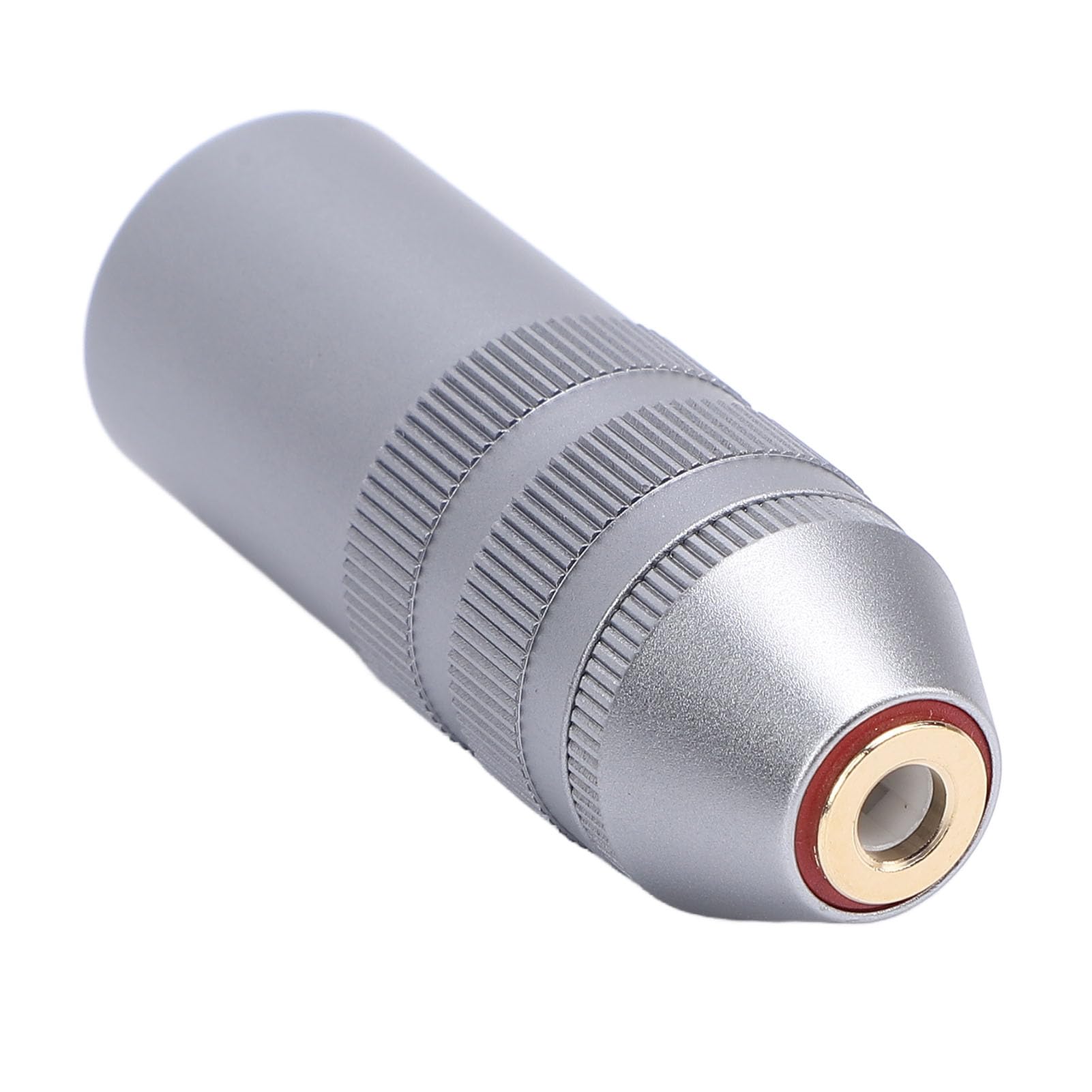 ASHATA Adattatore Ad Alta fedeltà XLR Maschio a 4,4 Mm da Pin per Microfoni Mixer Altoparlanti Attivi, Robusta Struttura in Metallo, 2 Pezzi per Sessioni in Studio