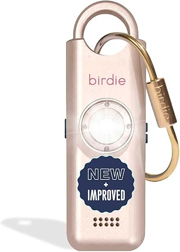 Miniatura 23 de She's Birdie Nueva versión 3.0 – La alarma de seguridad personal original para mujeres por mujeres, sirena fuerte, luz de flash y batería recargable
