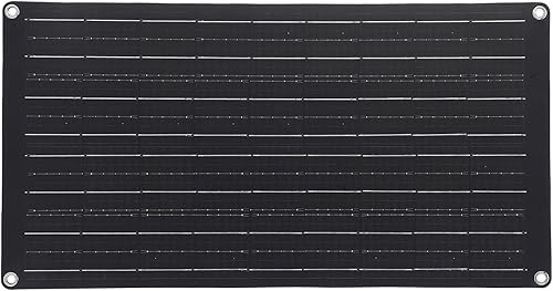 WALFRONT Solar Panel Car Charger, Efficient 25W Portable Battery Charger for Outdoor Emergencies, Lightweight for Camping and Travel