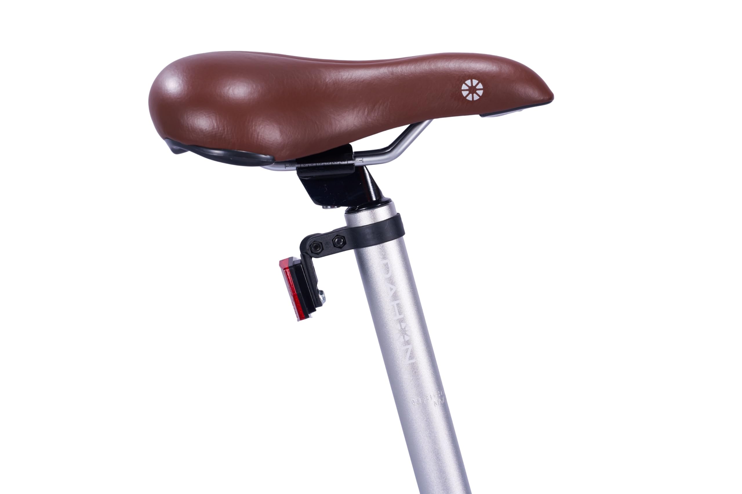 Dahon Boardwalk D7 Bicicleta Plegable para Adultos, Bicicleta de 16 Pulgadas con Cambio de 7 velocidades, Bicicleta Urbana Plegable para commuters y Viajes marrón