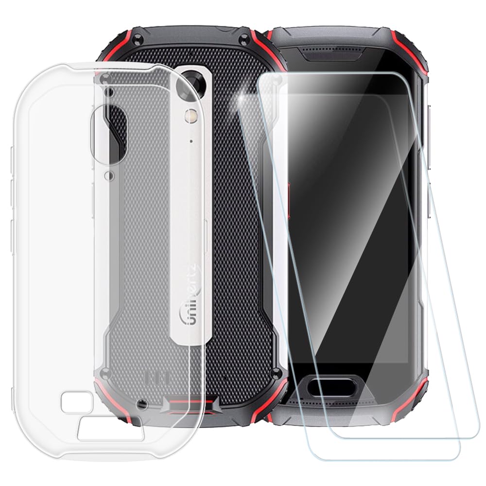 Unihertz Atom XL + 専用ケース Amazon.co.jp: 斜めがけ/ネックストラップ付きTPUケースセット
