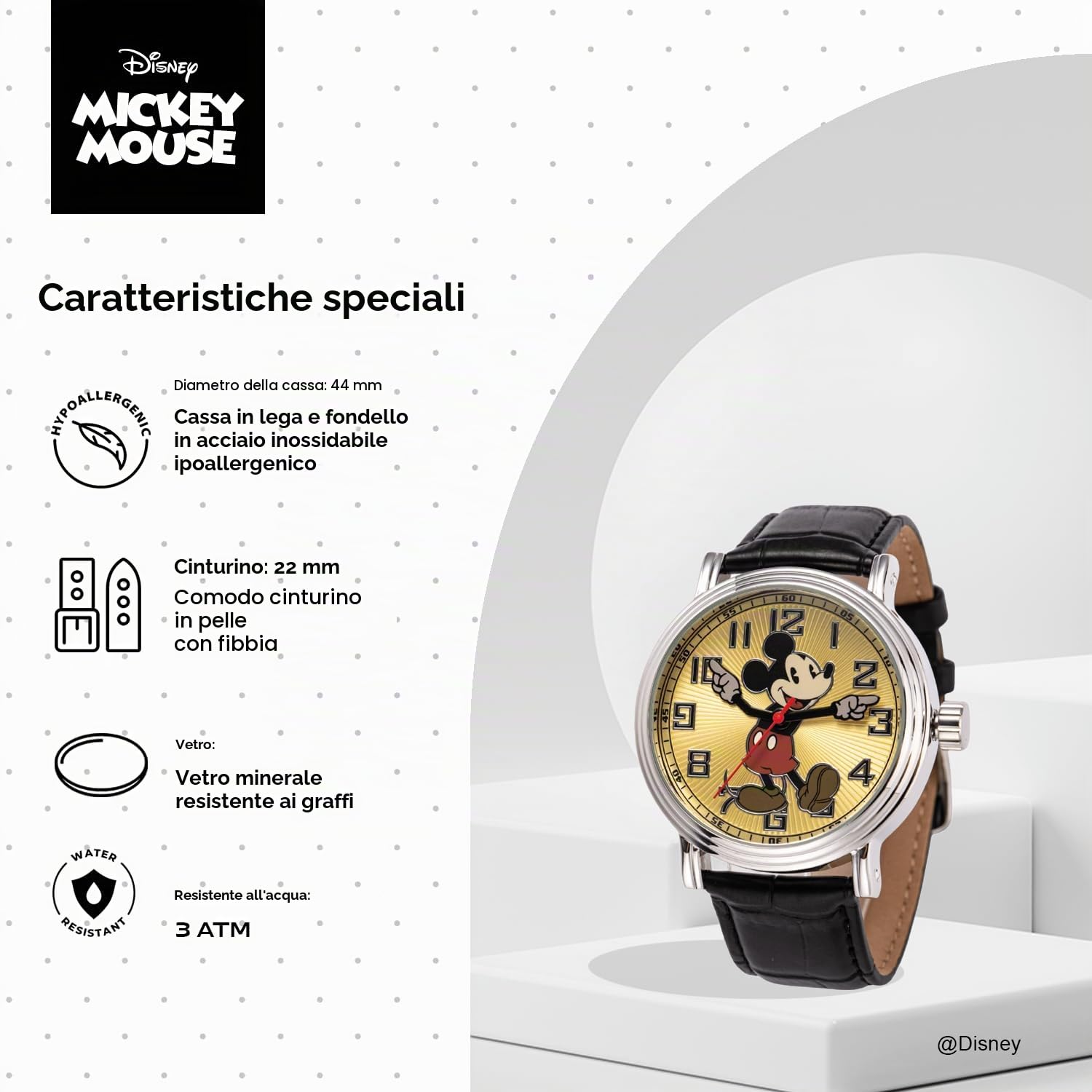 Disney by Ewatchfactory 56109 - Orologio uomo