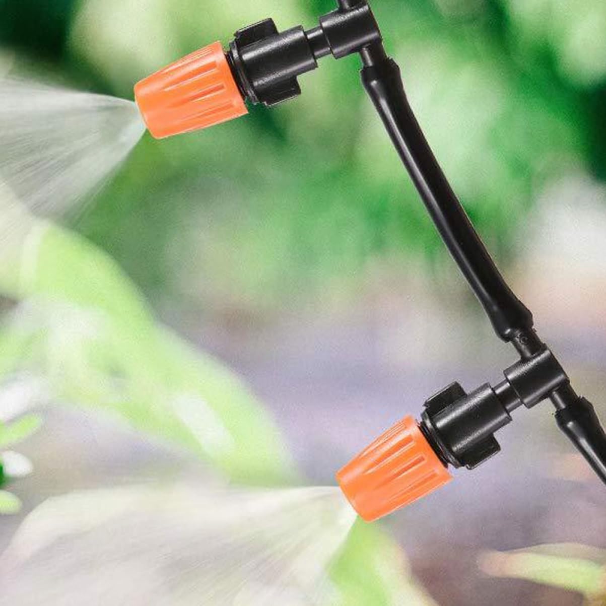 SUPVOX 5 Set Mister Ugelli Di Irrigazione A Goccia Testine Di Irrigazione Decreazione Di Irrigazione Del Prato Ugelli Per Irrigazione Plastica 40 Pezzi * 5