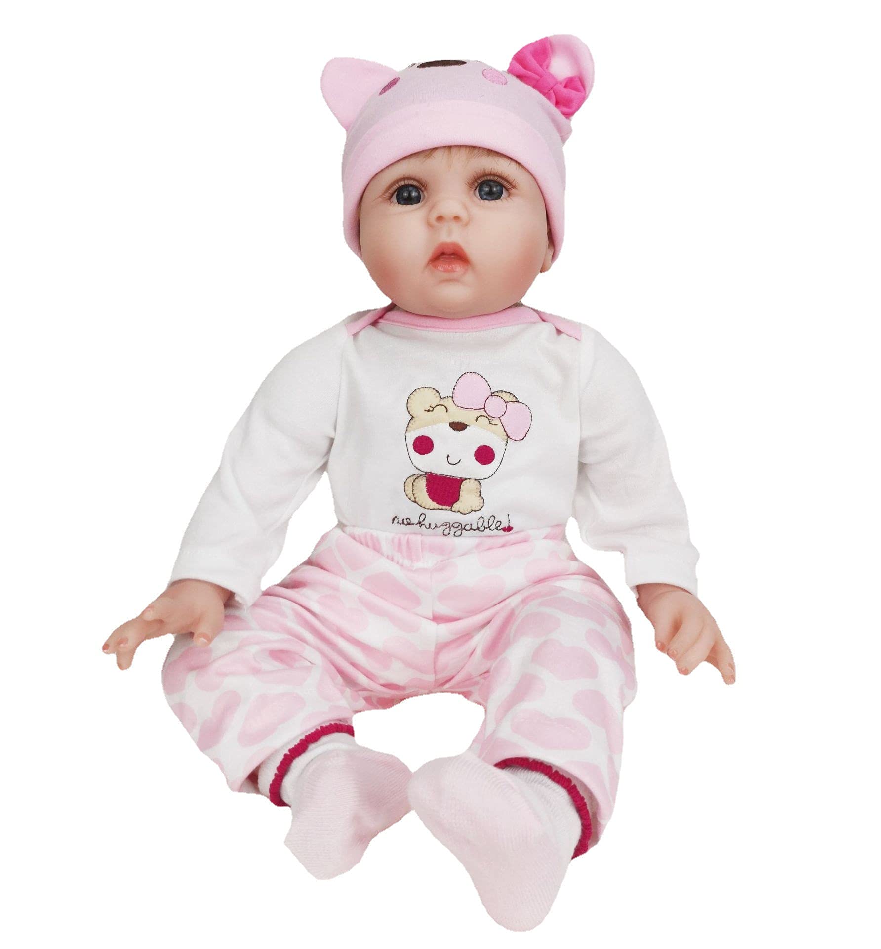 Amazon.co.jp: 生まれ変わった赤ちゃん人形の女の子、ソフトシリコン