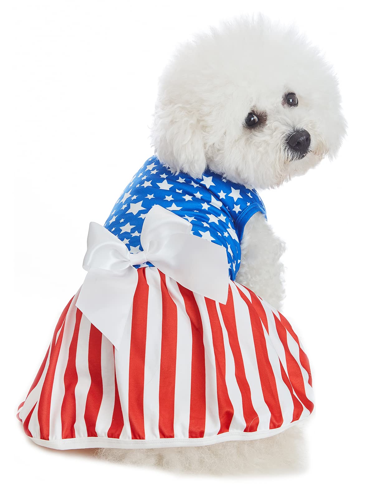 100 Cotton 4th Of July Dog Costume Puppy Dress Doggie Desertcart