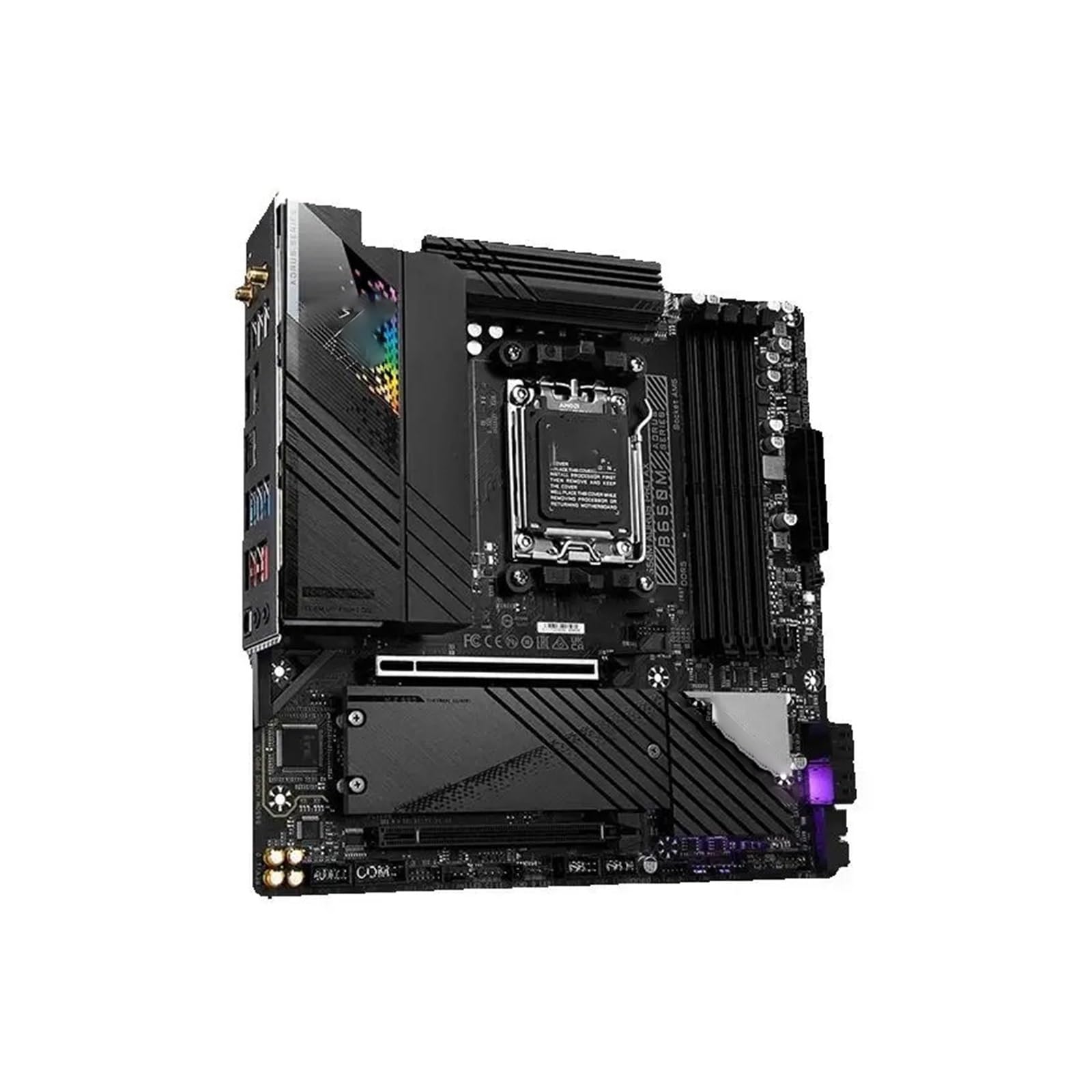 scheda madre Fit For GIGABYTE B650M AORUS PRO AX Micro-ATX B650 DDR5 6600(OC) MHz M.2 USB3. 192G Wi-Fi 6E Presa AM5 Scheda madre