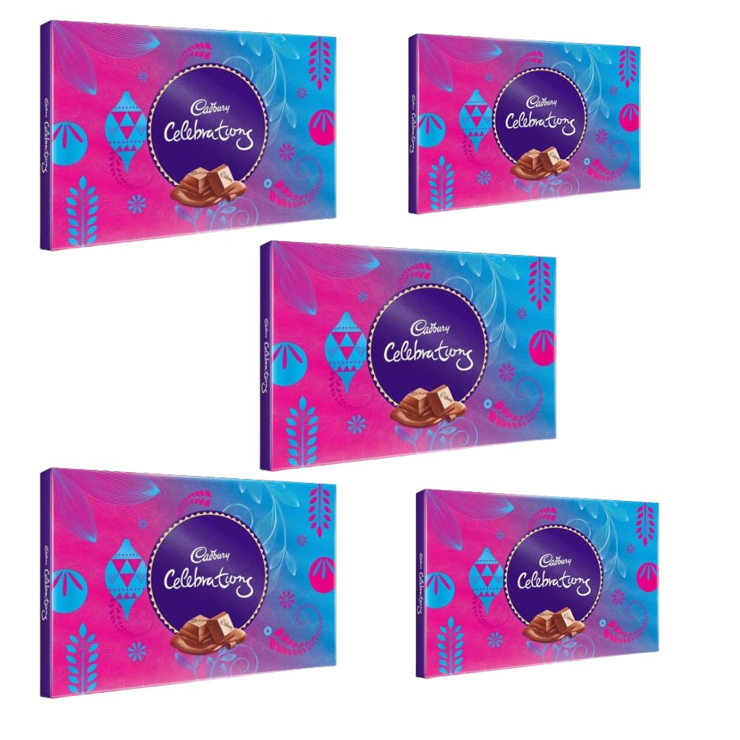 Cadbury Celebrations Chocolate Gift Pack, 130.9 g (Pack of 5) (B0D9JNQF6K) Amazon Price History, Amazon Price Tracker