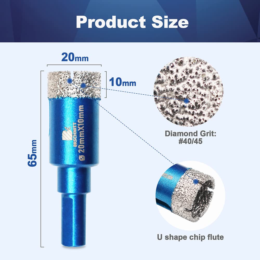 Diamond Core Drill Bits - Cut Tile, Stone & More -2