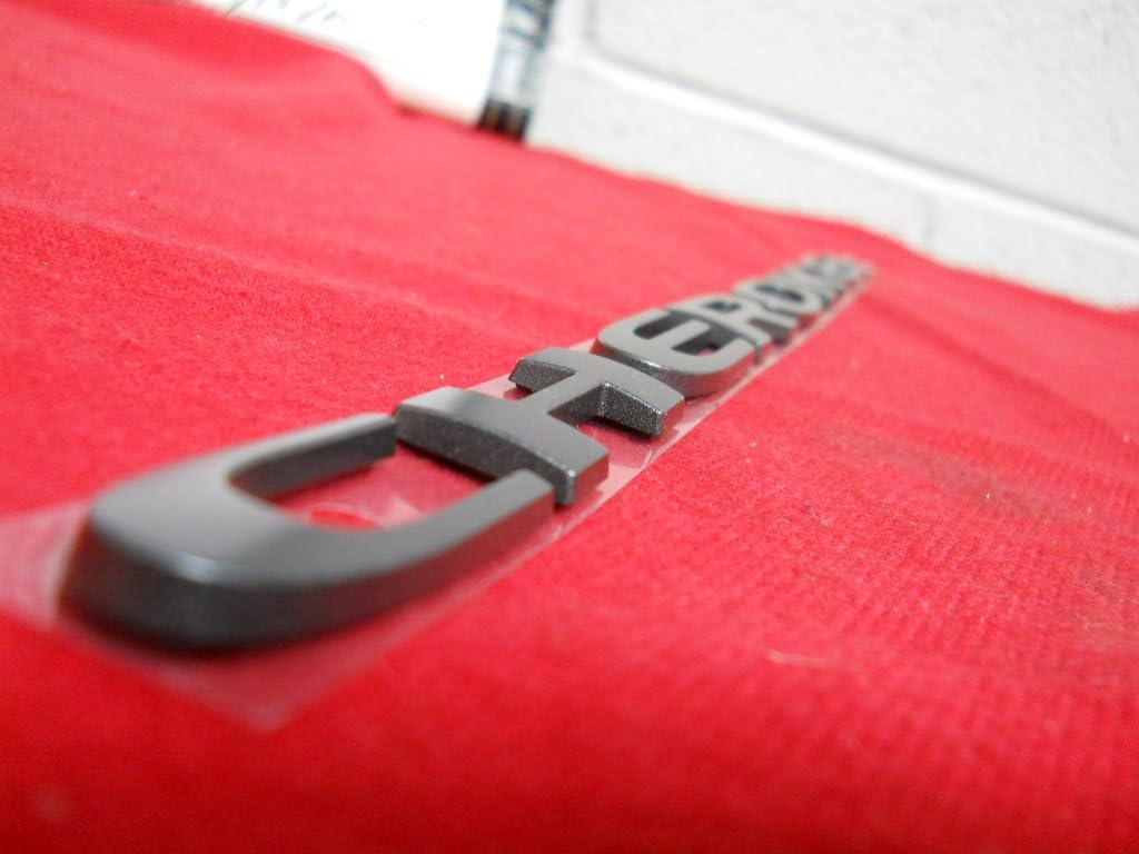 2014 Jeep Cherokee "Cherokee" Nameplate Emblem Graphite Grey Badge Mopar
