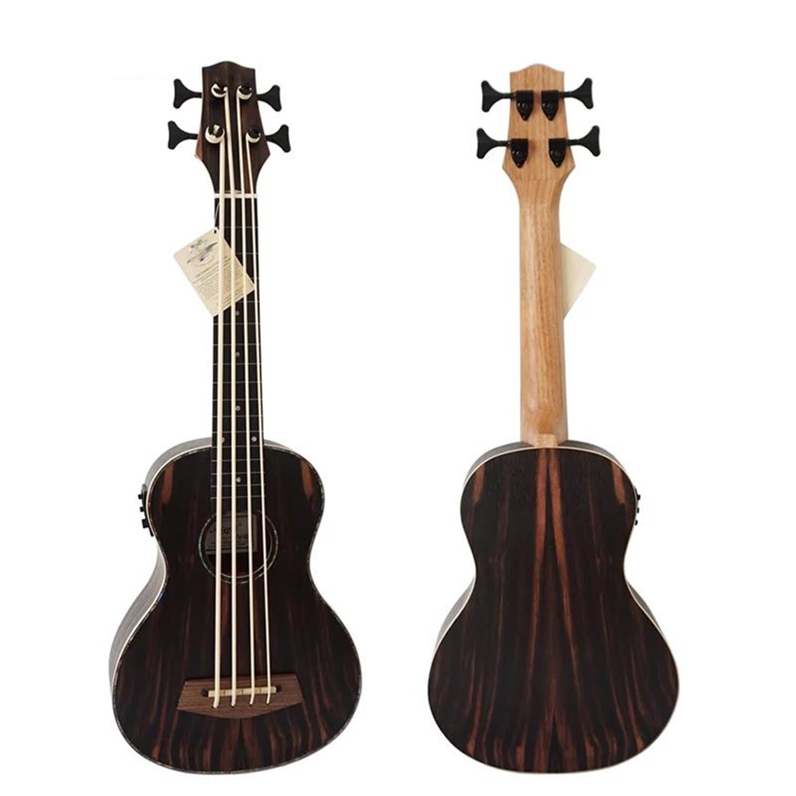 Strumento A Corde Per Ukulele Basso Con Corpo In Ebano Ukulele Professionale