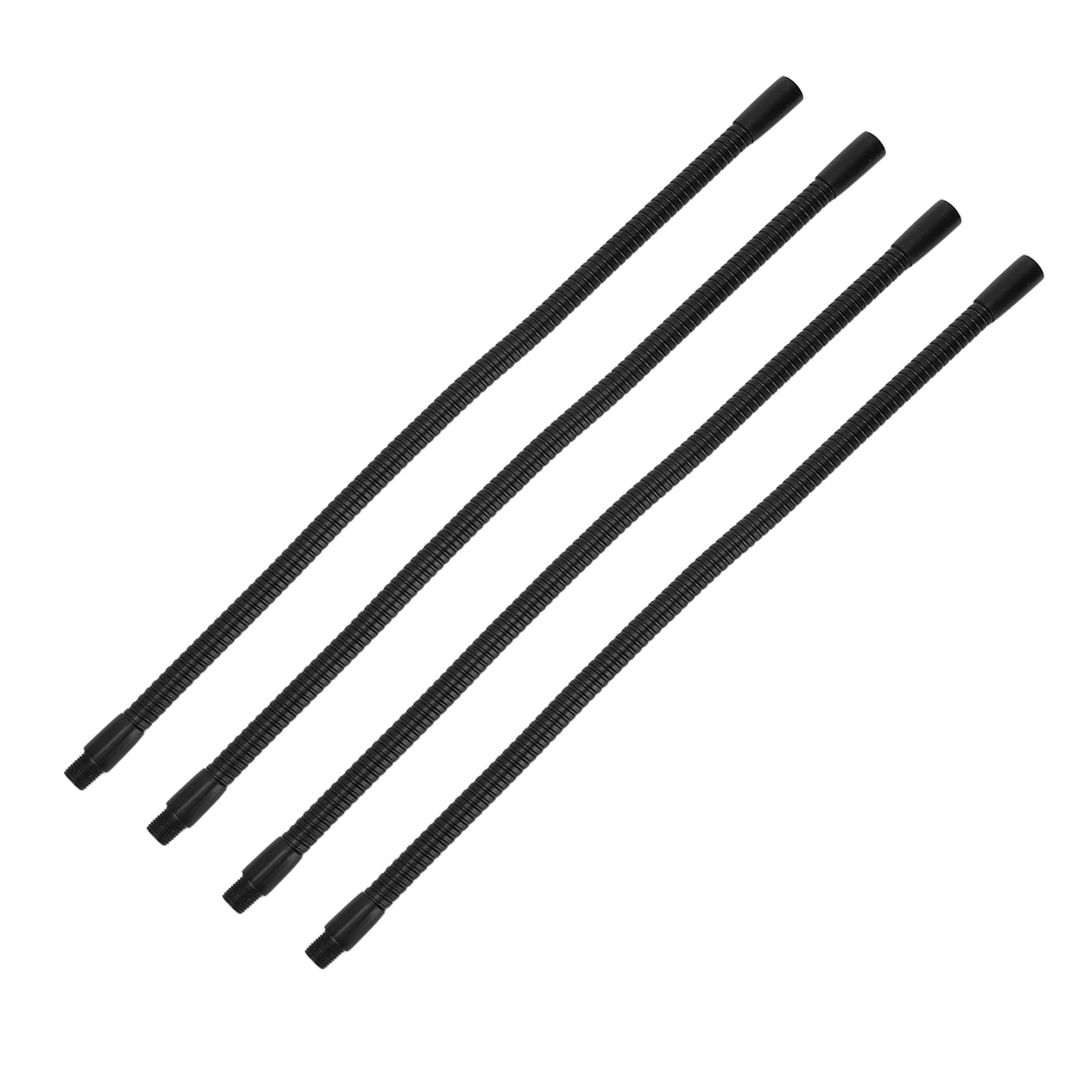 Tubo Flessibile per Lampada a Collo di Cigno Tubo Flessibile per Lampada Universale Regolabile 4 Pezzi per Apparecchio di Illuminazione (35 cm)