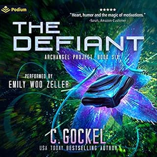 The Defiant Audiolibro Por C. Gockel arte de portada