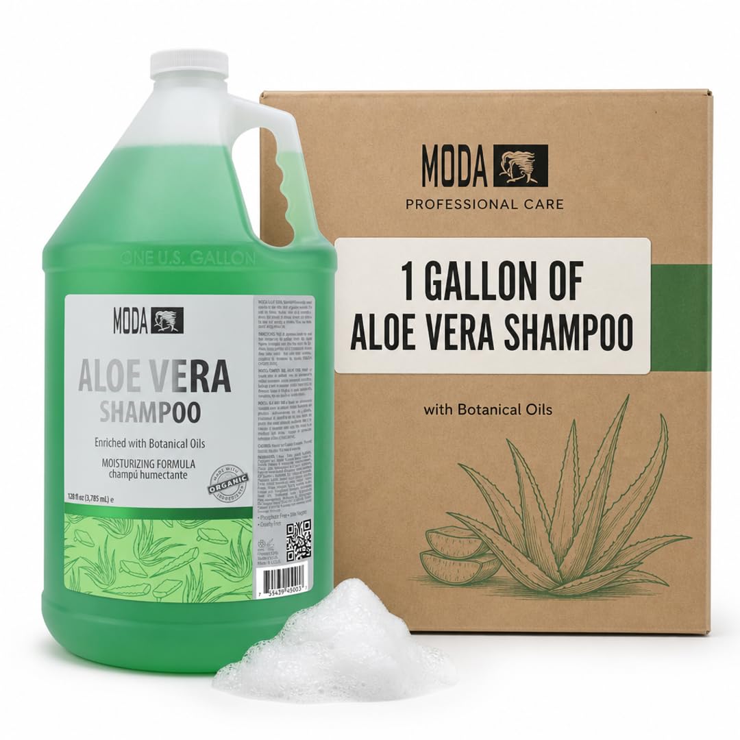MODA Salon & Hotel Bulk Shampoo, Deep Moisturizing, 128 oz