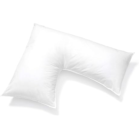 L-Shaped V-Pillow for Restful Sleep