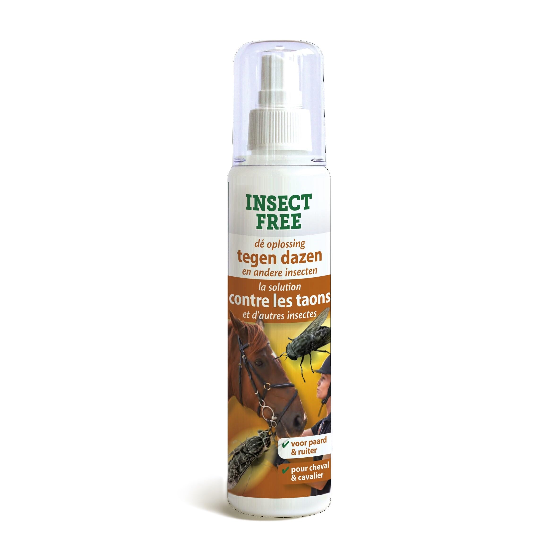 BSI - Insect Free - A l'Icaridine - Contre Les Taons - Moustiques Ou Mouches - Spray - Jusqu'à 24H - 200ml