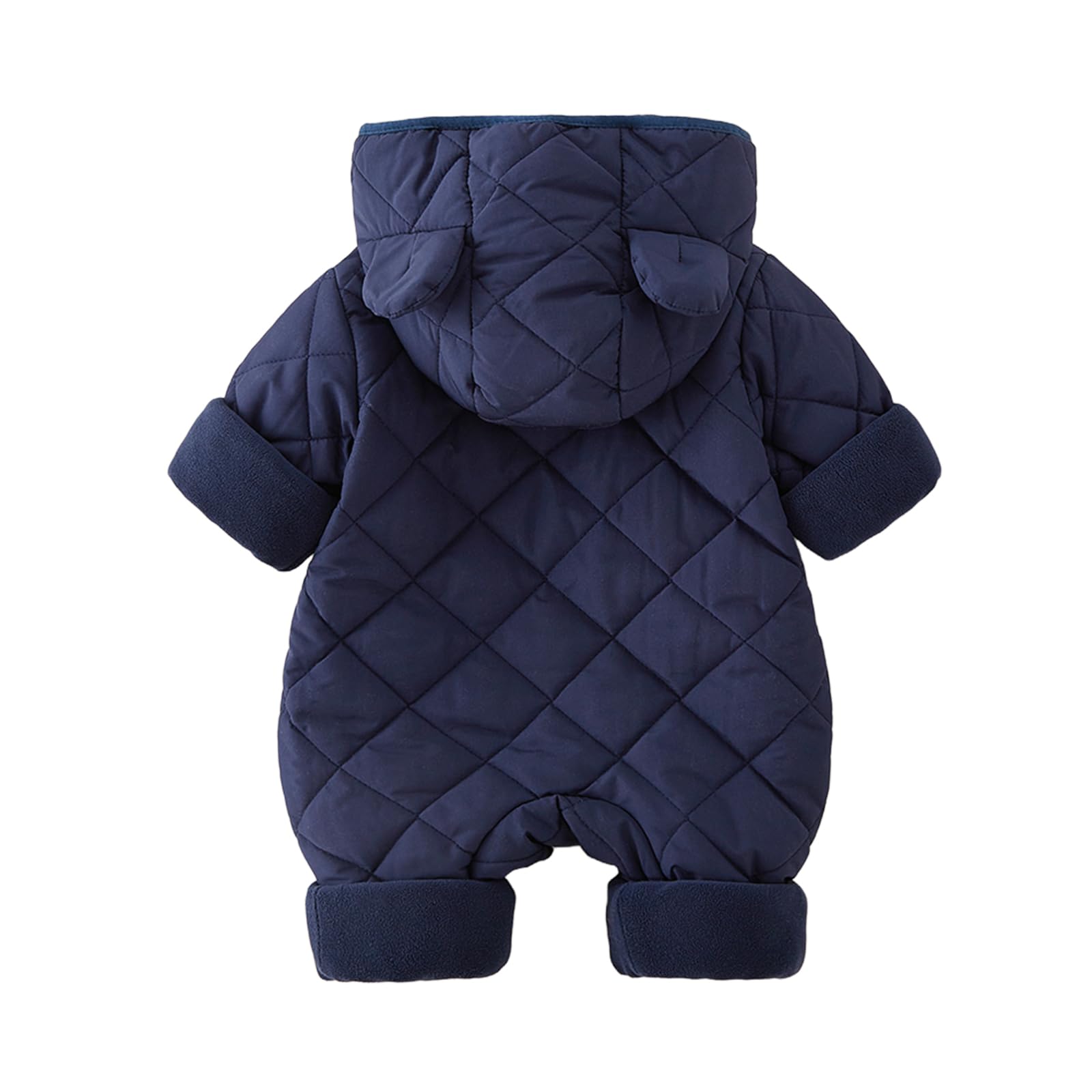 WYTbaby Combinaison de neige pour bébé nouveau-né combinaison d'hiver à capuche pour bébé fille garçon de 3 à 24 mois