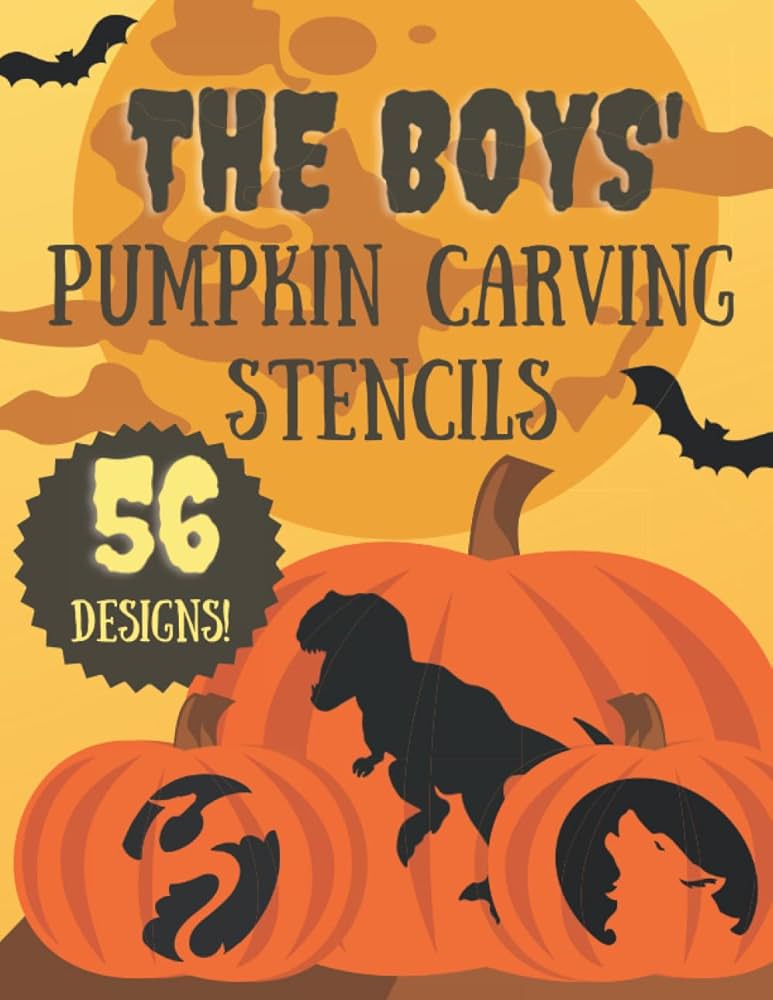 Halloween Pumpkin Carving Stencils for Boys: 56 Fun and Festive Jack O'Lantern Patterns: Press, KSG: 9798352531877: Amazon.com: Books halloween-pumpkin-carving-stencils-for-boys-56-fun-and-festive-jack-o-lantern-patterns-press-ksg-9798352531877-amazon-com-books