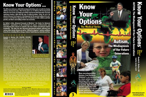 Know Your Options AUTISM, The Misdiagnosis Of Our Future Generations