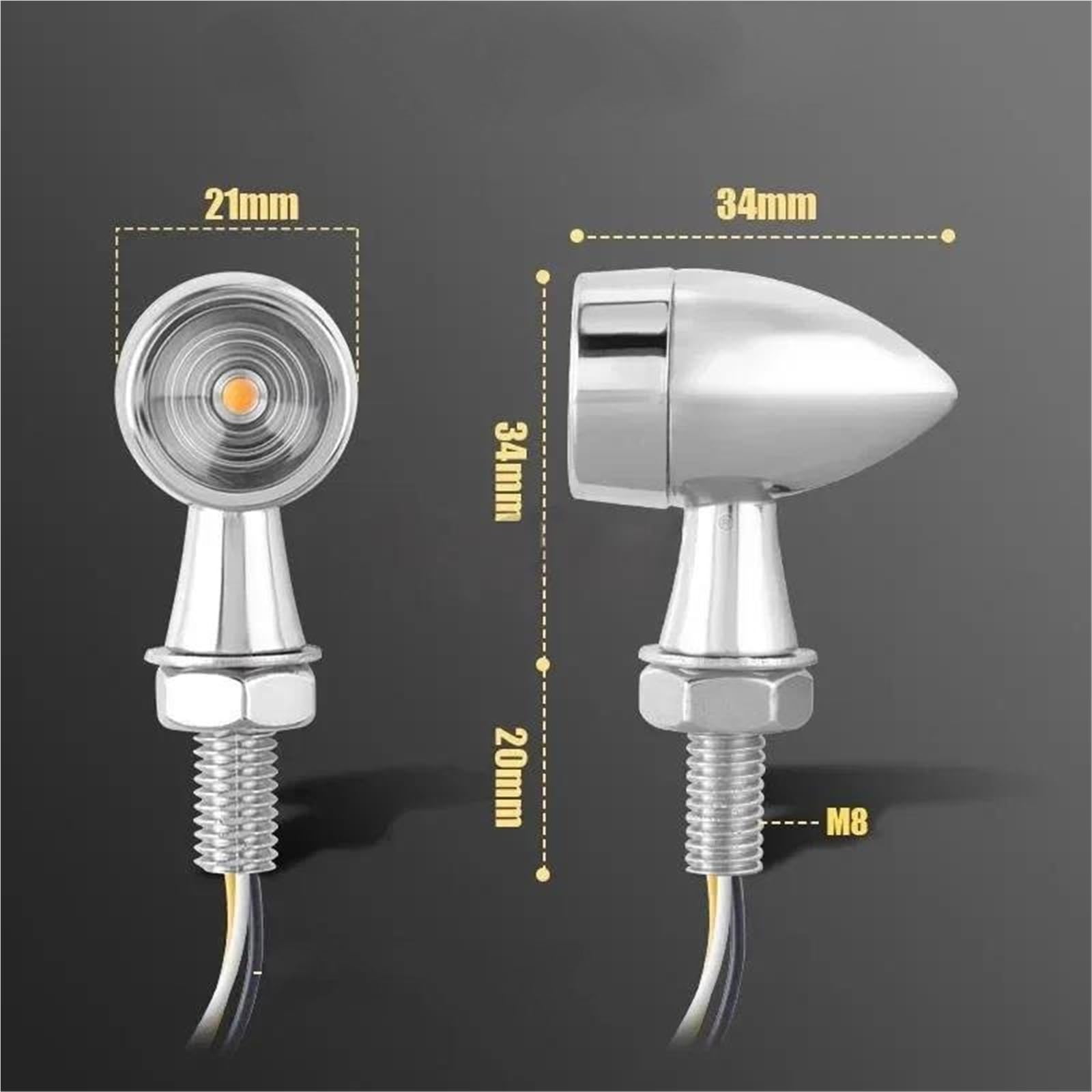 Indicatore Luce Indicatori Di Direzione A LED Anteriori E Posteriori Per Moto Per Harley Touring Per Softail Per Dyna Per Sportster XL883 Svolta Indicatori Direzione Frecce Moto