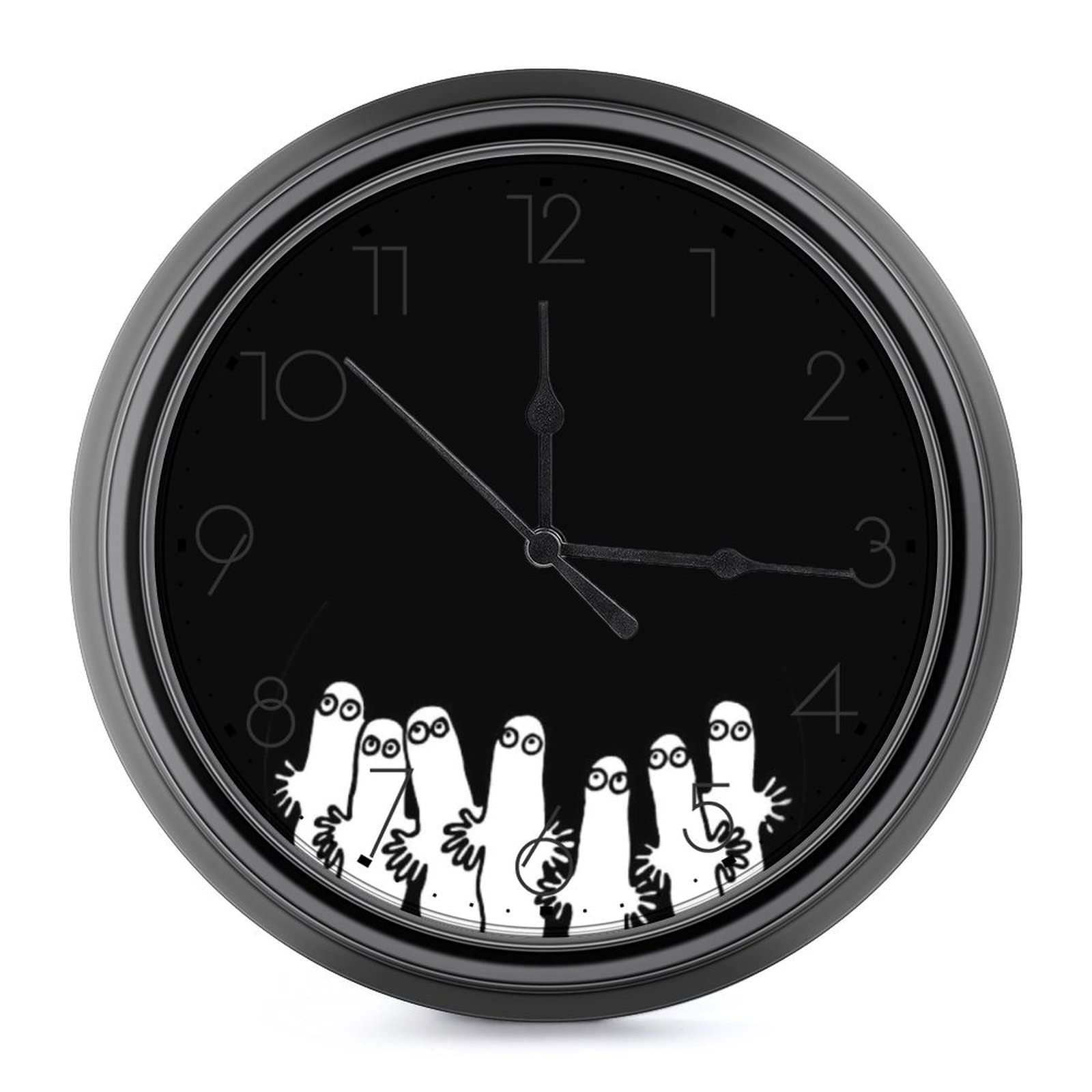 Amazon.co.jp: 静音 ニョロニョロ ムーミン 時計 壁掛け時計 掛け時計