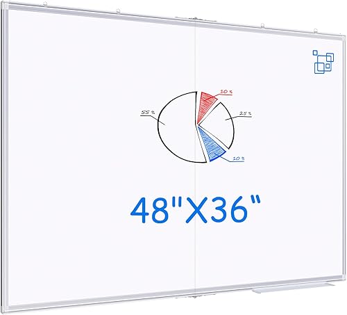 Miniatura 10 de Pizarra magnética de borrado en seco de 96 x 48 pulgadas, pizarra blanca maxtek de 4 x 8 pulgadas para pared, pizarra blanca grande de borrado en