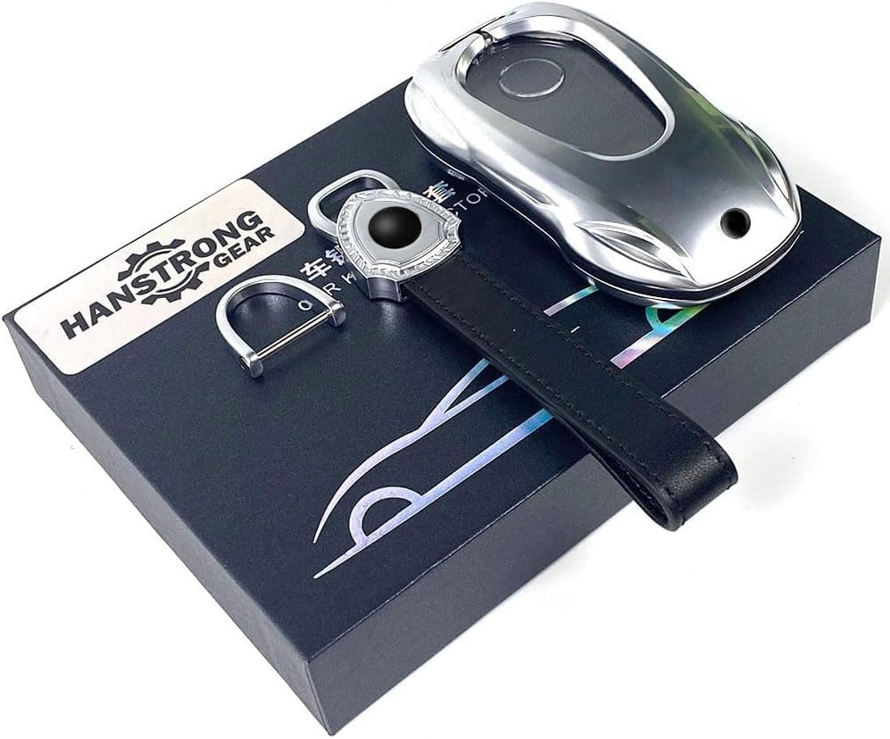 Metal Key Fob Case Cover Protection Keychain Compatible for Mercedes-Benz EQS450 EQE350 S580 C300 C-Class - Image 2