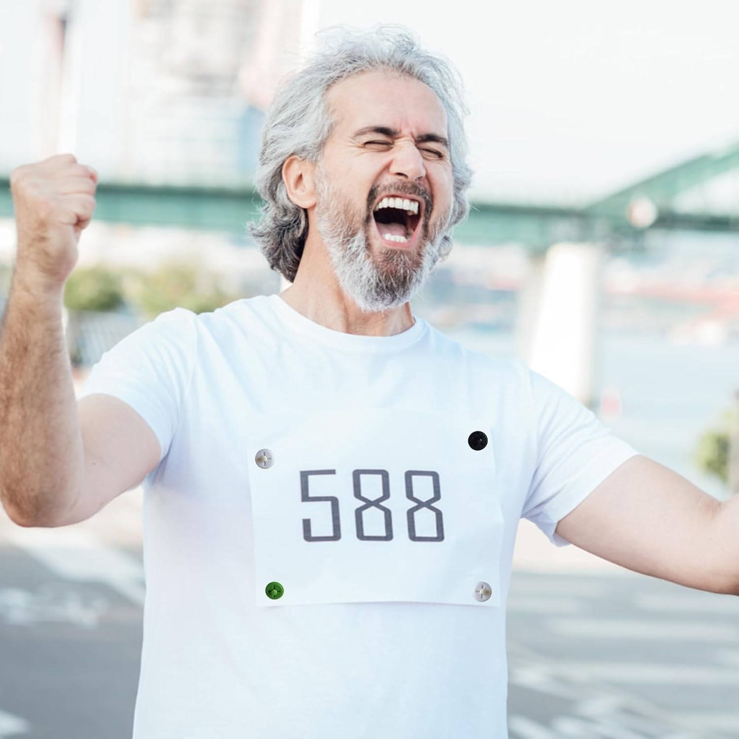 Race Bib Clips, / Race Bib Holder Running Gear, Running Accessories, Boards, Holder for Hiking, Track And Field