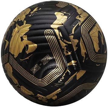 Size 5 Soccer Ball Adults Youth, Thermo-Bonded Waterproof Training Match Ball, Leak-Proof Butyl Bladder for Outdoor Indoor Games Practice