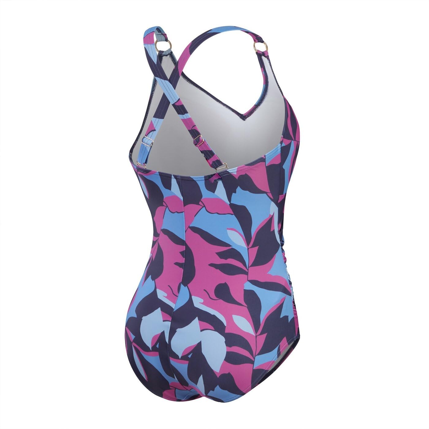 Speedo SPDSCU VNCK PRNT 1PC AF Blue/P Pure Blue/Wineberry/Curious Bl
