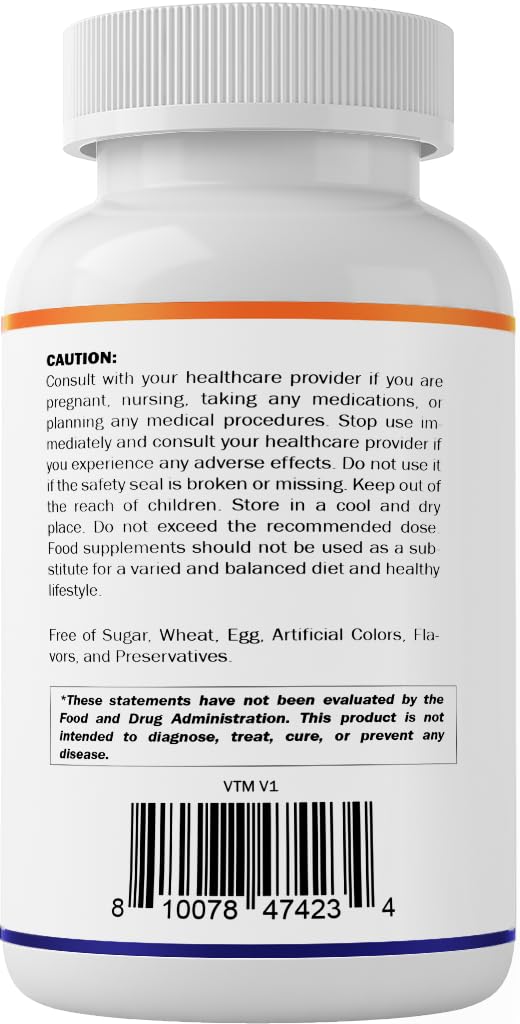 Vitamatic Ceylon Cinnamon & Berberine with Chromium, 240 Vegetable Capsules — Amazon image 9