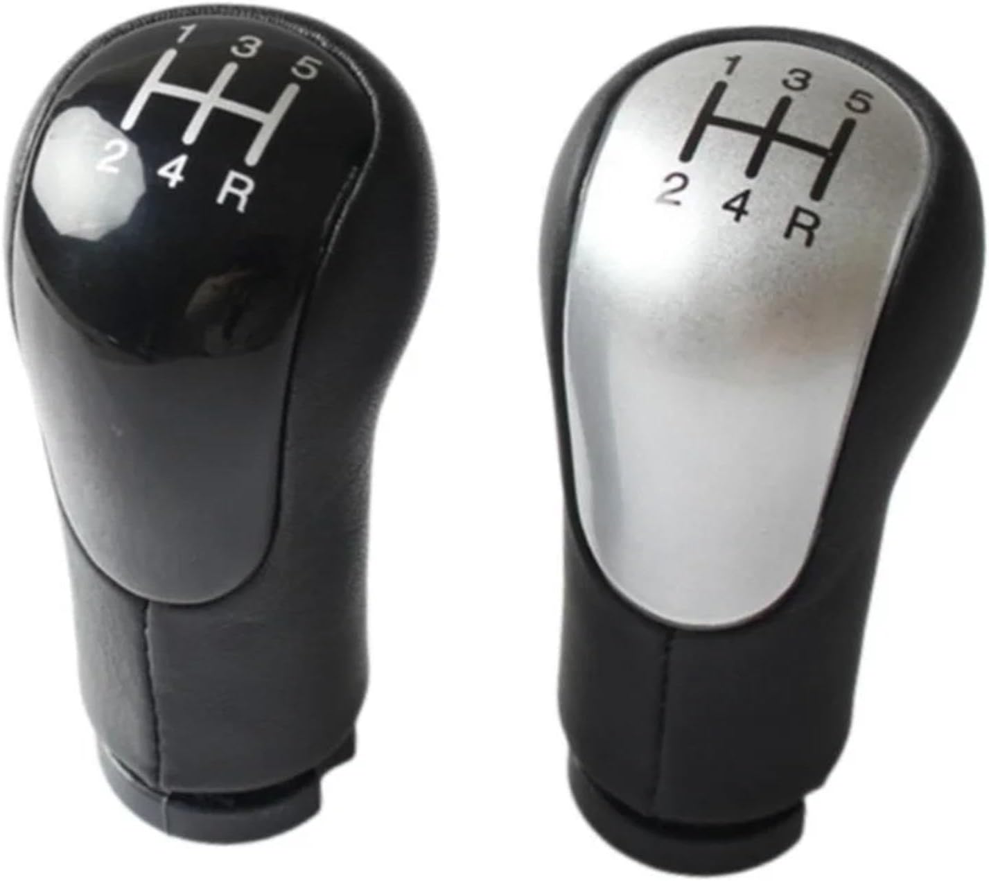 Oulesh Shift Boot for Ford Fiesta Mk6 Fusion 2002-2008, 5/6 Speed Car Gear Shift Knob Lever Gaiter Boot Cover Case