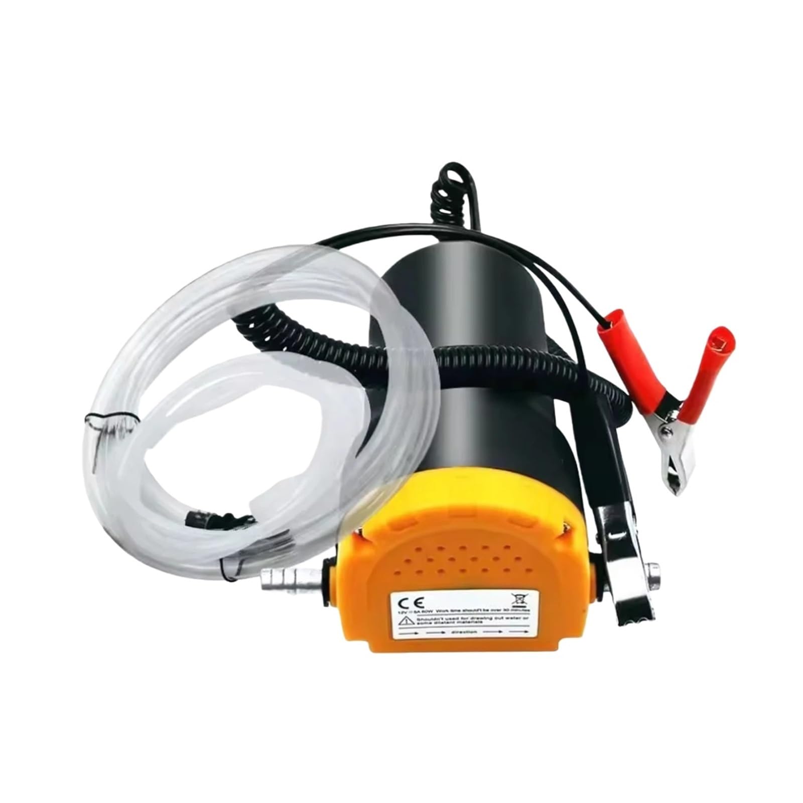 Bomba de aceite eléctrica para motor de coche, 12 V, extractor de cárter de fluido diésel, succión de transferencia de combustible, para barco, motocicleta, 60 W