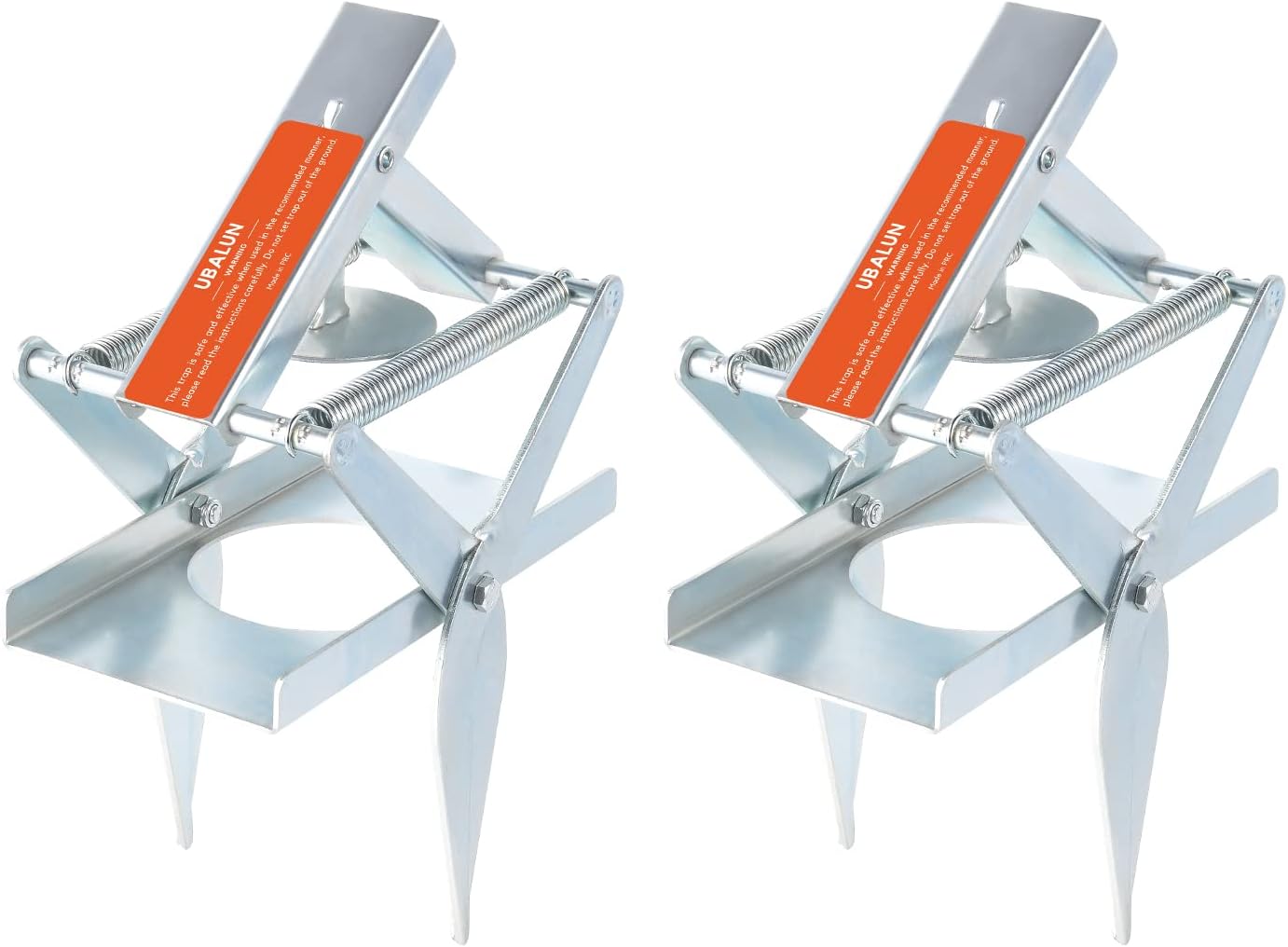 Ubalun Mole Traps That Kill, Easy Setup and Quick Kill