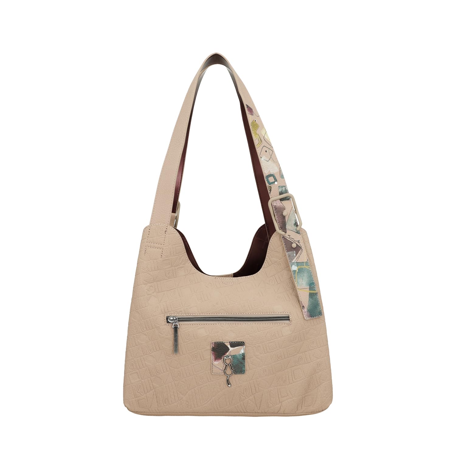 Anekke Bolso de Hombro con 2 Asas Colección Evolution |Cierre con Cremallera | Medidas 32x26x16cm