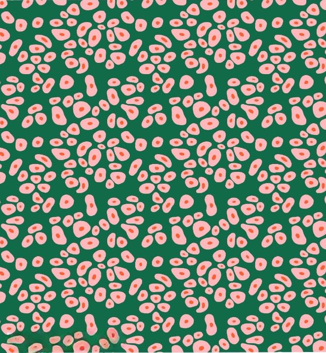 Funky Leopard by Savanna Rawson 100% Cotton Prints 112cm Wide Floral Designs for Crafting, Home Décor, Kid's Craft