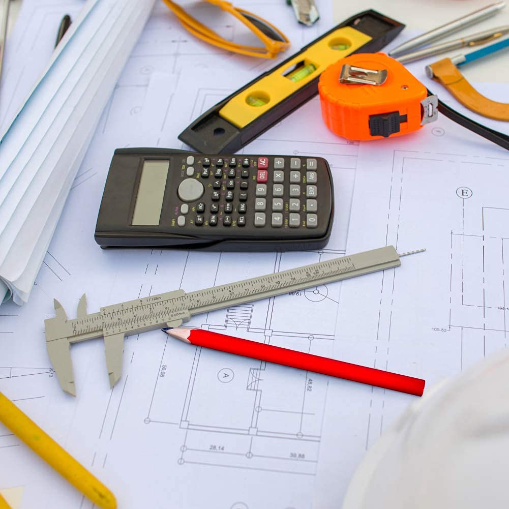 Matite Da Carpentiere Piatte - 72 Pezzi HB #2, Mina Resistente Per Segnature - Foto 5