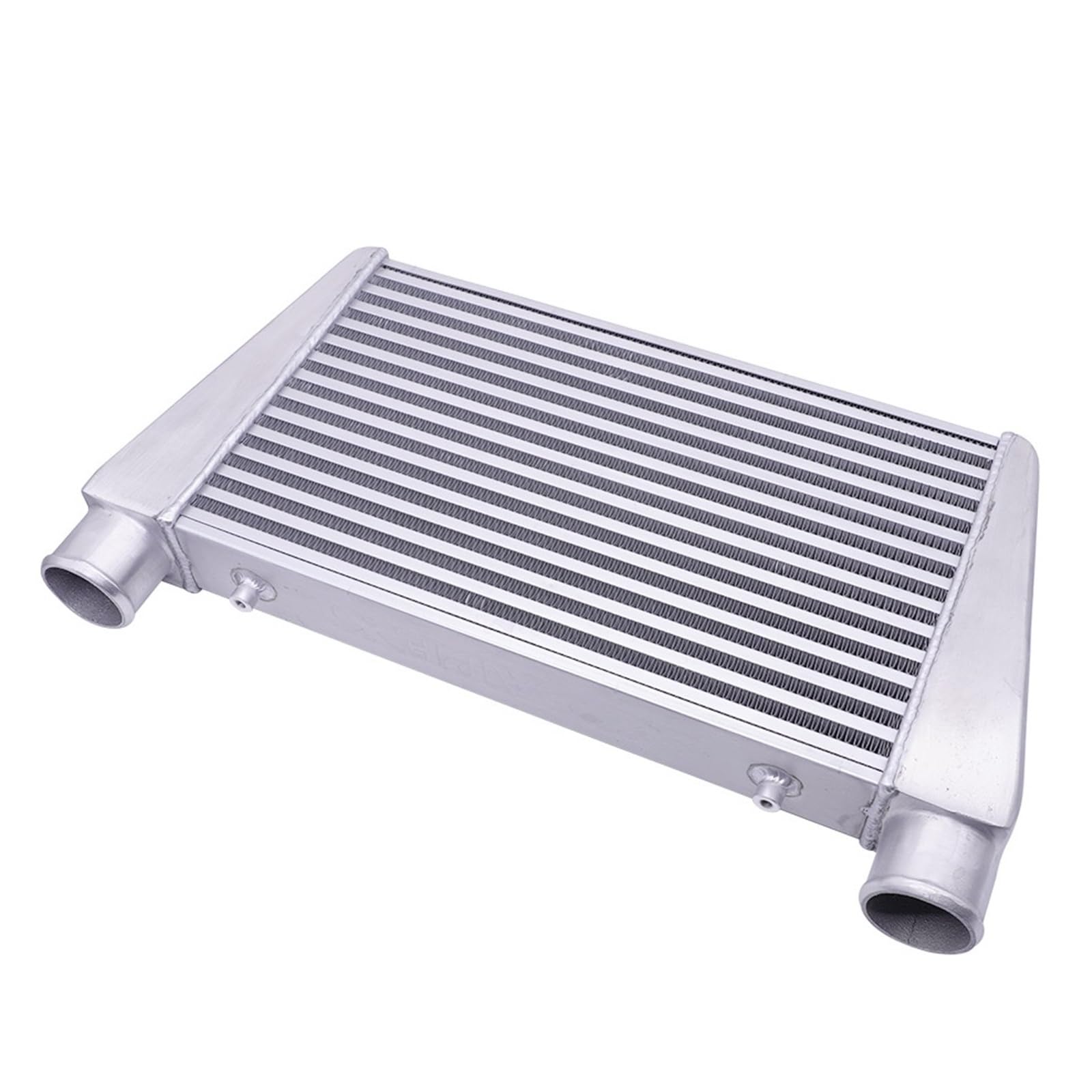 Hgddbae One Color Cooled Intercooler Turbo Intercooler Aluminum Intercooler Universal 460X280x76mm Inter Cooler Inlet 65Mm 2.5Inch Cold Air Intake For Turbo Radiador