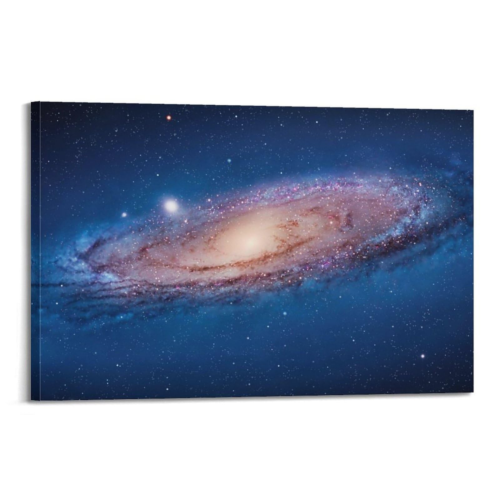 OKAHYS Planet Space Poster OS X Lion Andromeda Galaxy Decorative Painting Canvas Wall Artworks Picture 24x36inch(60x90cm)