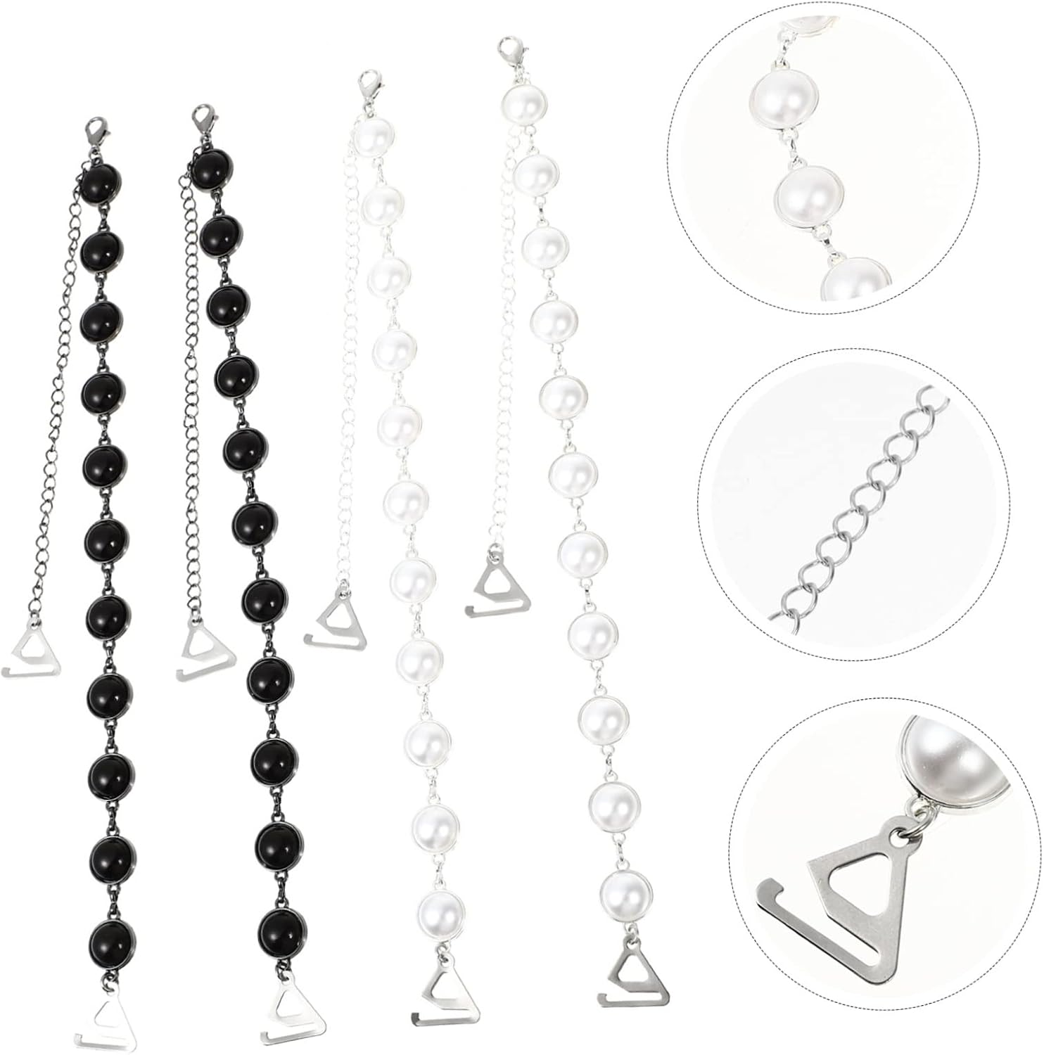6pairs Adjustable Straps for Women - Shoulder Straps for Bridal Showers Stylish and Functional Neckline Accessories