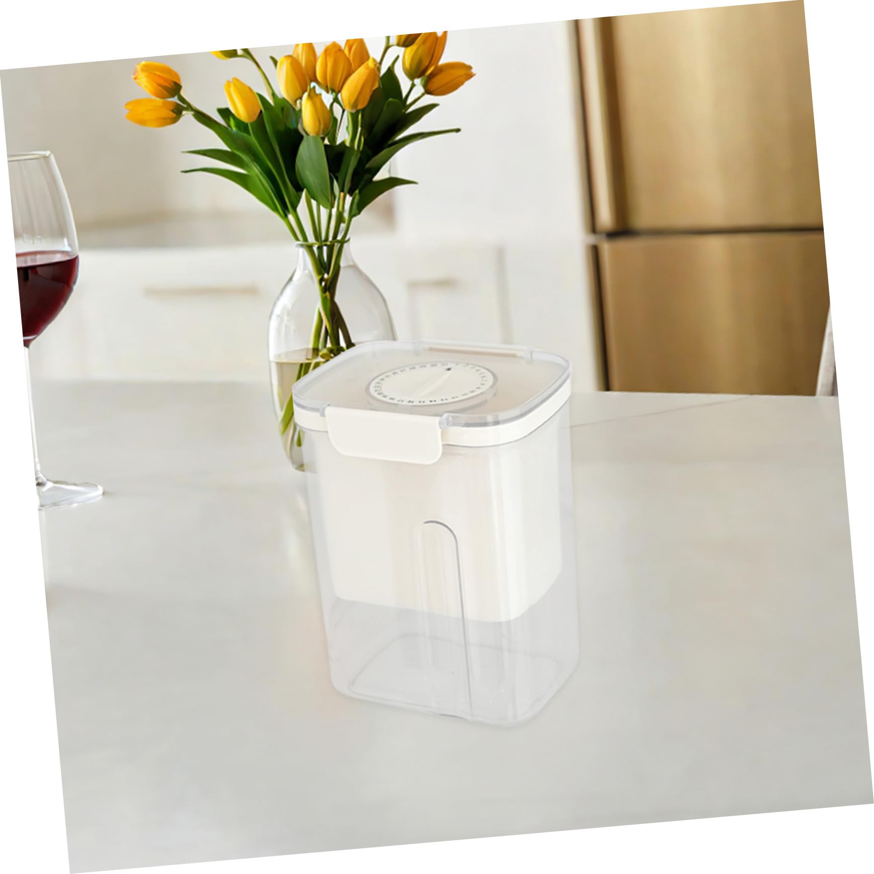 Toyvian 2 Piezas Filtro de Yogur con Colador de Malla Fina para Hacer Queso y Yogur Casero Reutilizable Fácil de Limpiar para Uso Doméstico