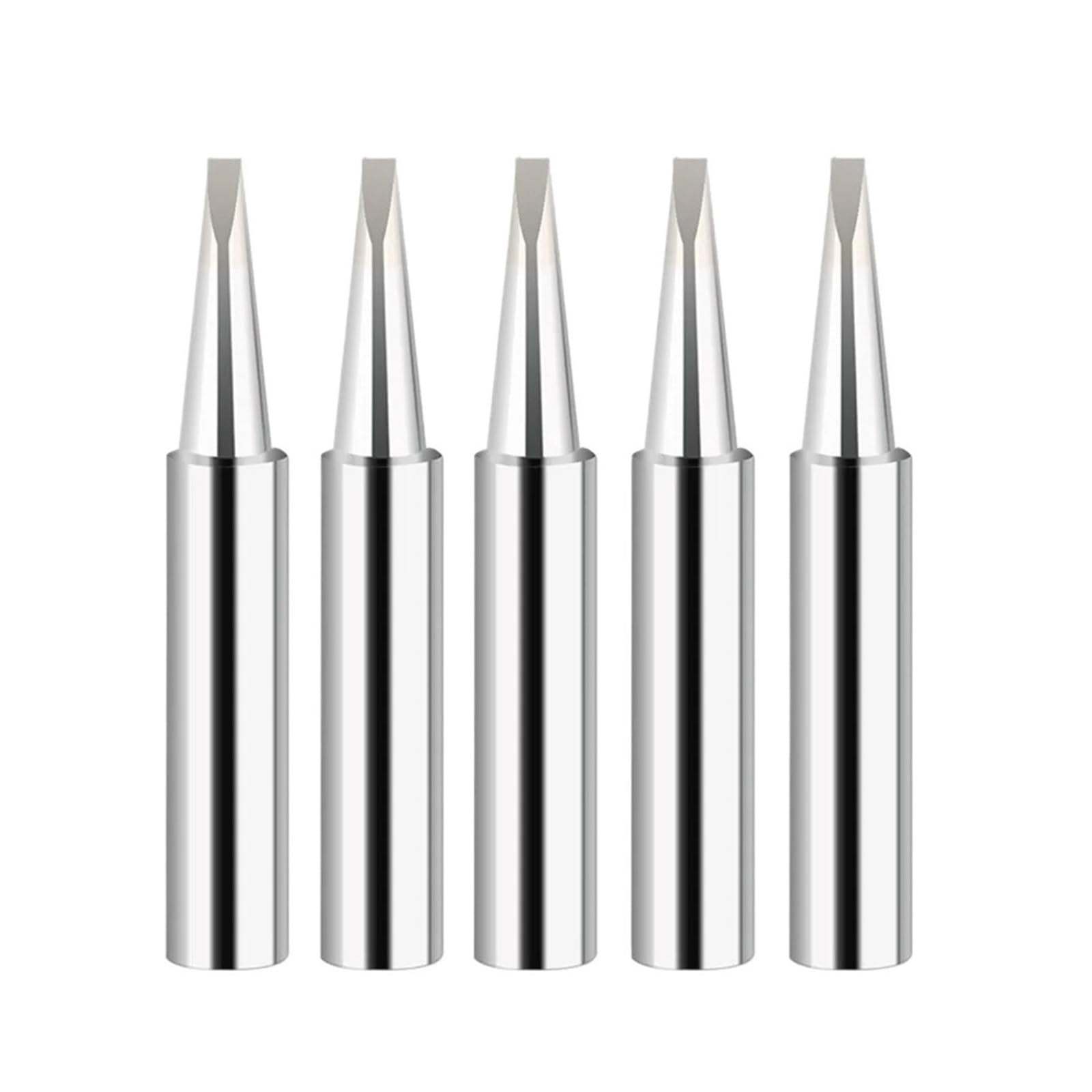Pjfcewfdgx 900M-T-2.4D 5Pcs 900M-T Pure Copper Solder Iron Tips For Welding Work(900M-T-2.4D)