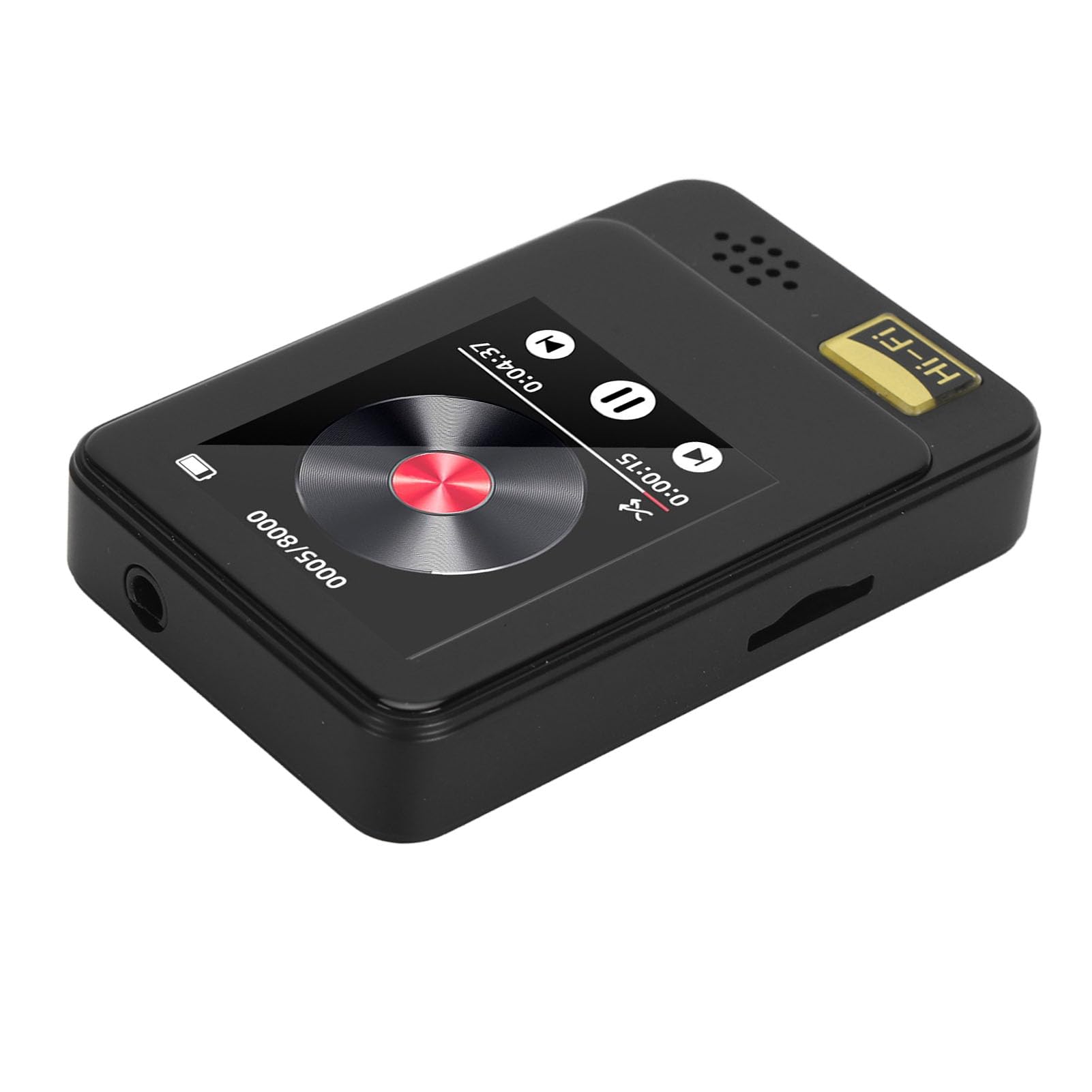 Odtwarzacz MP3, Odtwarzacz Muzyczny Odtwarzacz Muzyczny MP3 Ekran Dotykowy Bluetooth5.0 Odtwarzacz MP3 Przenośny Budzik HIFI Kalendarz nagrań Odtwarzacz Muzyczny do Pracy Sport