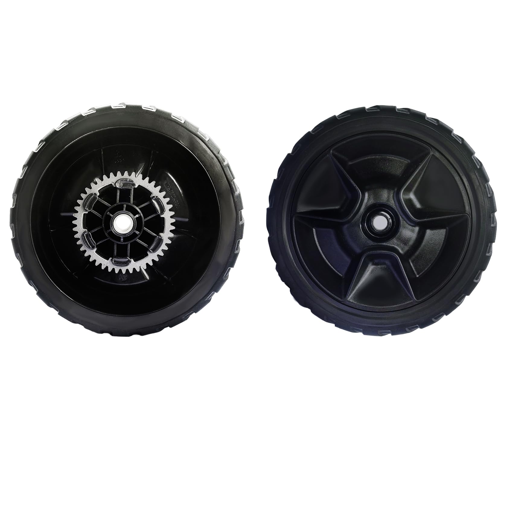 Photo 1 of 42710-VR8-N00ZA 2 Rear Lawn Mower Wheels, Compatible With Honda HRN216 HRN216VKA HRN216VKA, HRN216VKAA Walk Behind Lawn Mower, 8 Inch Push lawn Mower Wheels, 5 Years Warranty