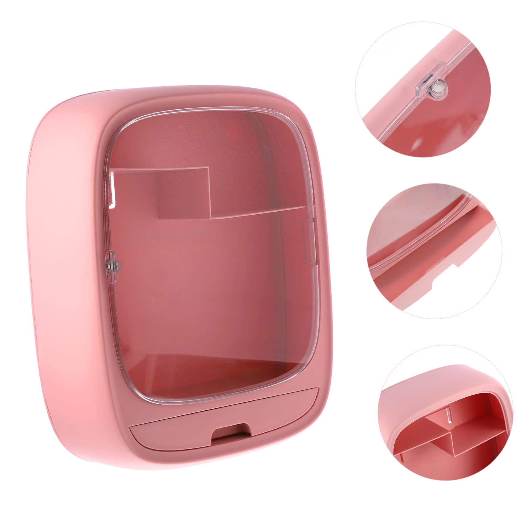 Garneck 1 Scatola Portaoggetti Da Parete Multifunzionale Da Appendere Alla Parete Per Il Bagno