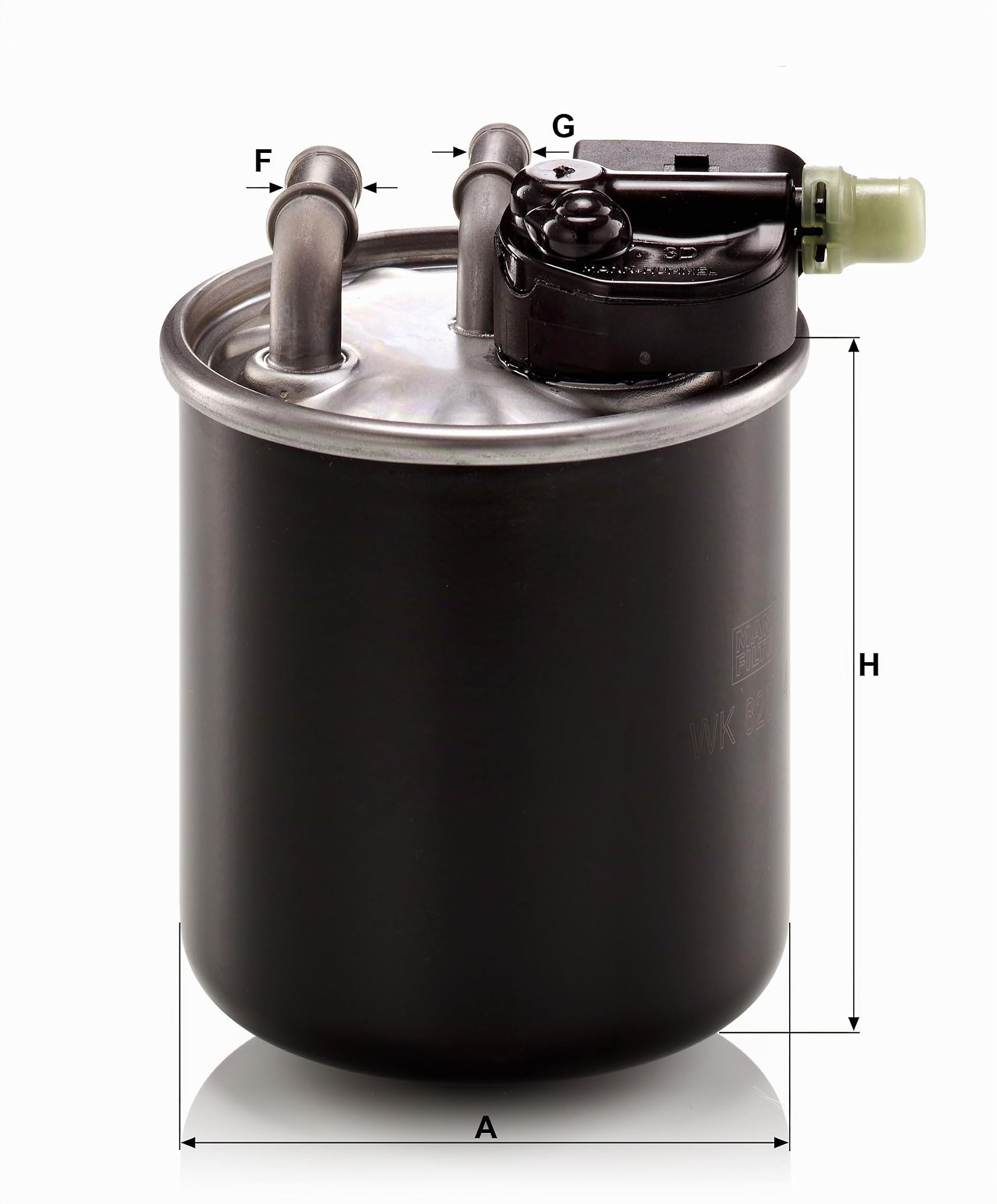MANN-FILTER WK 820/14 Filtre à carburant - pour Véhicule de tourisme + utilitaires