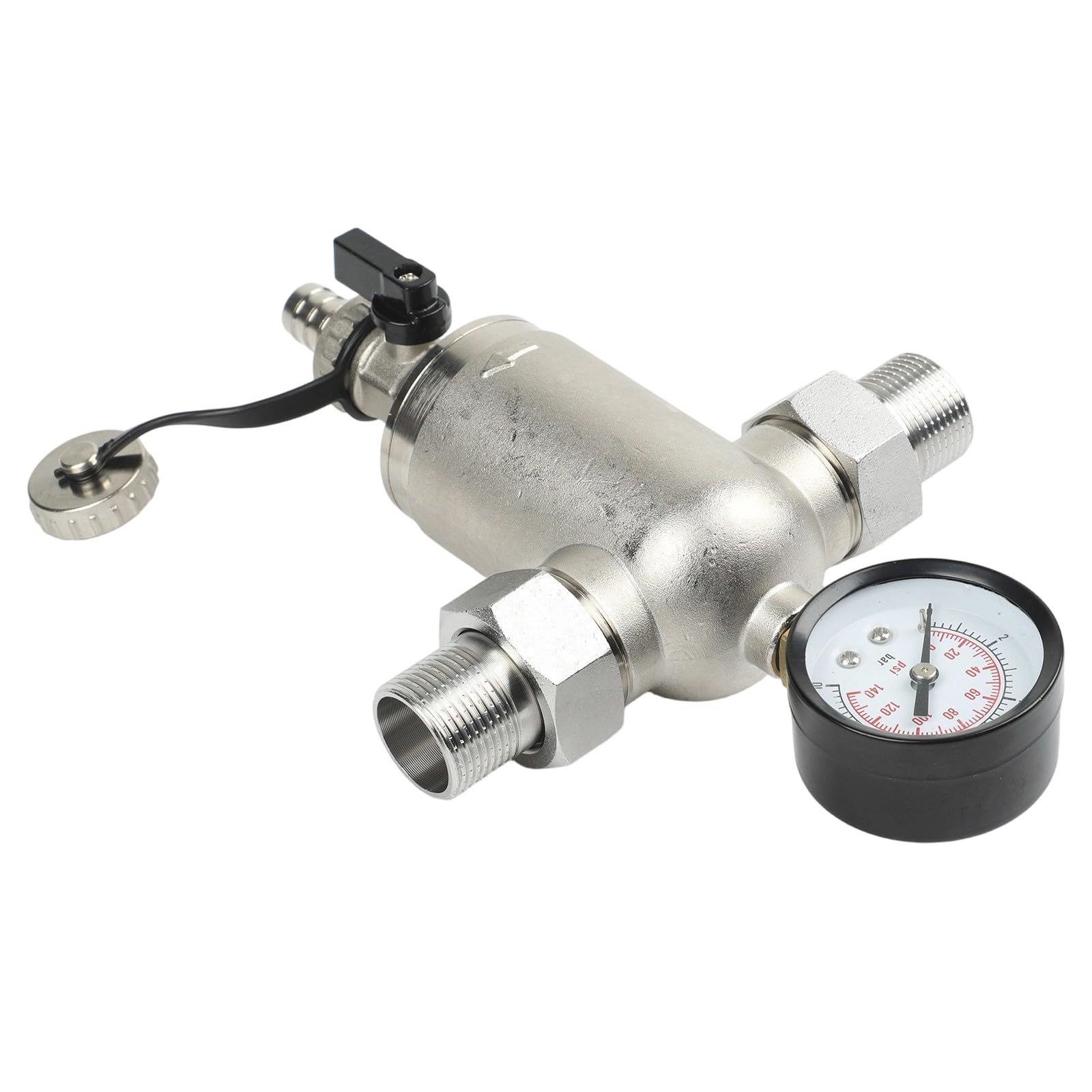 Sistema de calefacción con filtro magnético para colgar en la pared, conexión roscada DN15 a DN25, escala óxido y sedimentos de manera eficiente