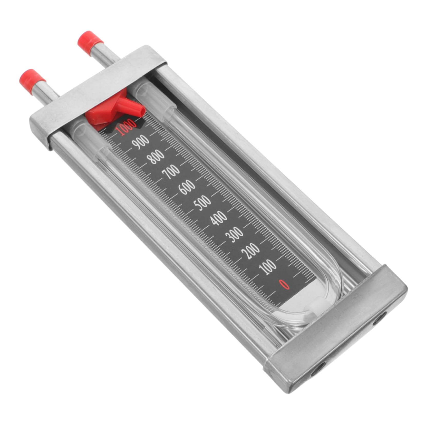 SOLUSTRE 5piezas Manómetro De Presión Diferencial Inoxidable Medición De Presión Positiva y Negativa Tuberías De Gas Medidor De Columna De Agua Herramienta Precisa y Duradera Para Uso