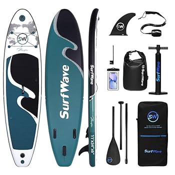 Amazon | Surfwave SUP スタンドアップパドルボード パドル