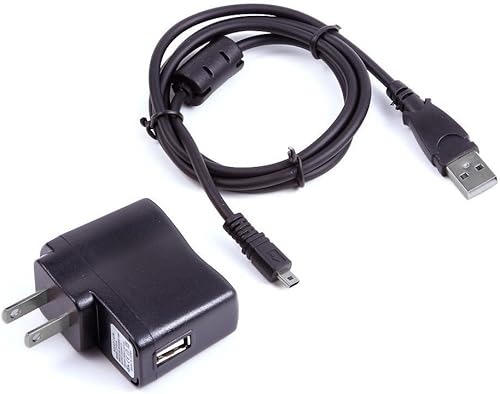 Miniatura 3 de Adaptador de corriente CA USB para cámara y cargador de batería + cable de PC para Nikon Coolpix S8200